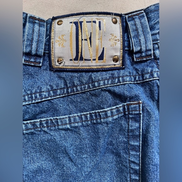 Vintage Escada Blue Wash Denim Jeans Size 40​ - Picture 2 of 7